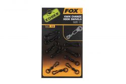 Fox Edges Kwik Change Mini Hook Swivels - Size 11