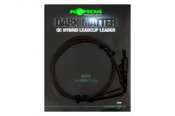Korda Dark Matter Leader QC Hybrid Clip 30lb 1m
