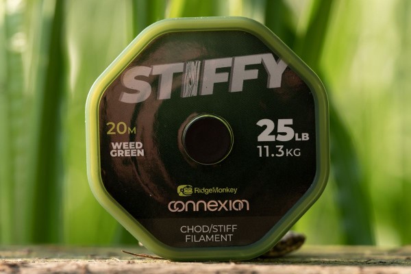 Ridgemonkey Connexion Stiffy Chod/Stiff Filament 20 m Carpfishing Line  Golden