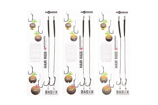 Korda Ready Made Carp Fishing Loop Rigs Wide Gape X Micro Barbed Hooks