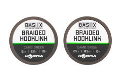 Korda Basix Braided Hooklink 10m Korda Basix Braided Hooklink 10m