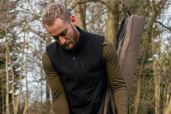 Korda LE Fleece Gilet - Black
