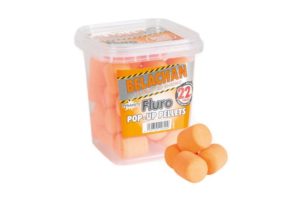 Dynamite Baits Catfish Fluro Pop up Pellets 22mm Belachan