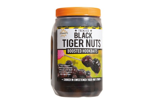 Dynamite Frenzied Black Tiger Nuts Boosted Hookbaits 500ml