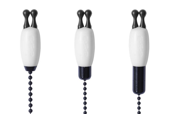 ESP Barrel Bobbin Black Stainless   White