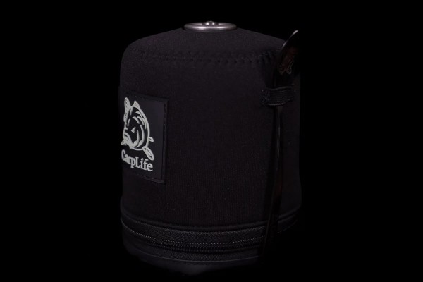 CarpLife Neoprene CAMO Gas Canister Cover & Spoon