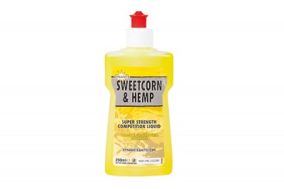 Dynamite Baits Sweetcorn & Hemp XL Liquid 250ml