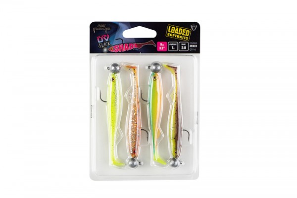 Fox Rage Ultra UV Slick Shad Loaded 9cm 7g 2/0 x 4