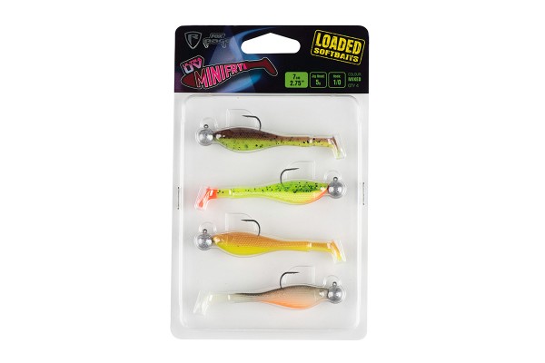 Fox Rage Ultra UV Mini Fry Loaded 7cm 5g 1/0 x 4