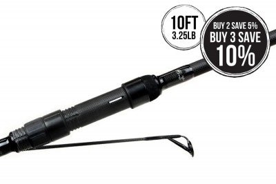 Free Spirit Hi S Black Carp Rods 10ft 3.25lb (40mm)