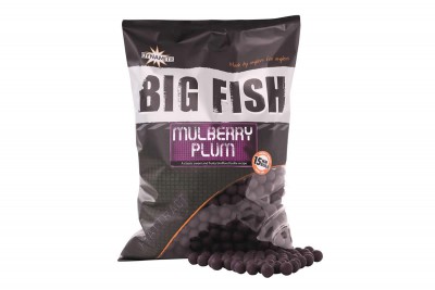 Dynamite Baits Big Fish Mulberry Plum Shelflife Boilies 1kg 15mm