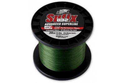 Sufix - 832 Advanced Braid - Low Vis Green - 250m – Willy Worms