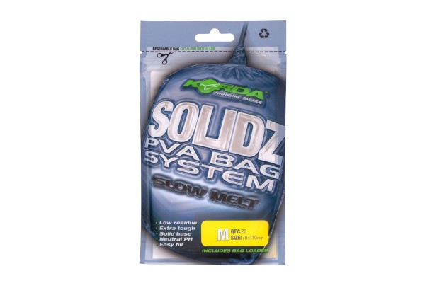 Korda Solidz Slow Melt PVA Bags