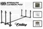 Century Carbon Stealth Rod Pod - 2 Piece