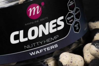 Mainline Baits Clones Nutty Hemp Barrel Wafters 10mm x 14mm