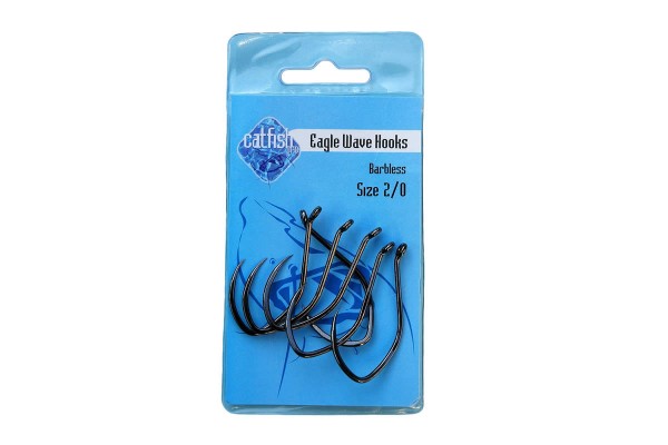 Catfish Pro Maruto Eagle Wave Hooks Barbless