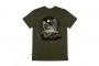 Wofte X Johnson Ross T Shirt - Olive CLEARANCE