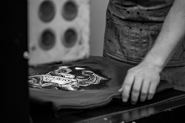 Wofte X Johnson Ross T Shirt - Olive CLEARANCE