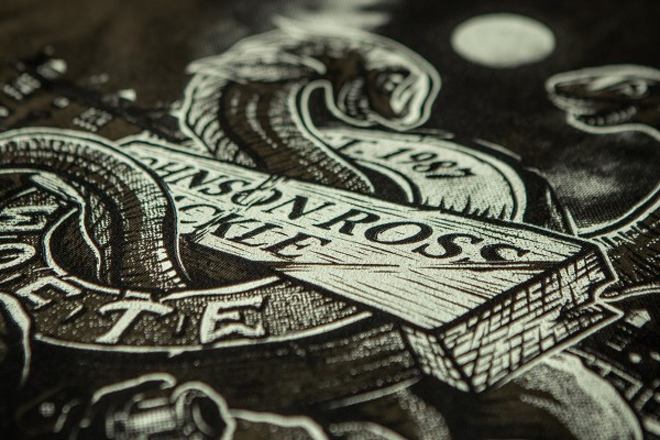 Wofte X Johnson Ross T Shirt - Olive CLEARANCE