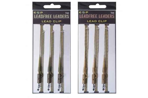 ESP Lead Clip Lead Free Leaders 1m