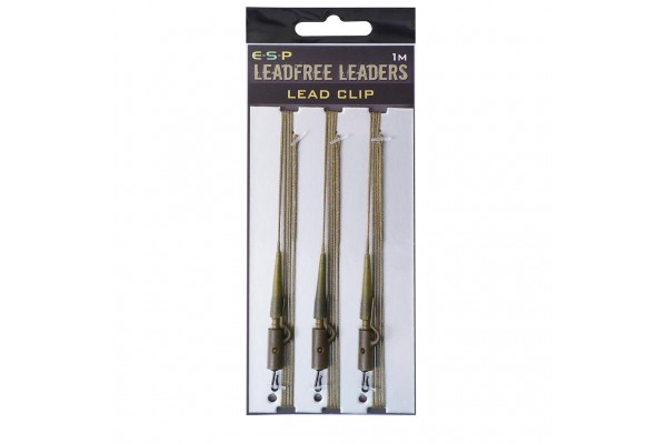 ESP Lead Clip Lead Free Leaders 1m