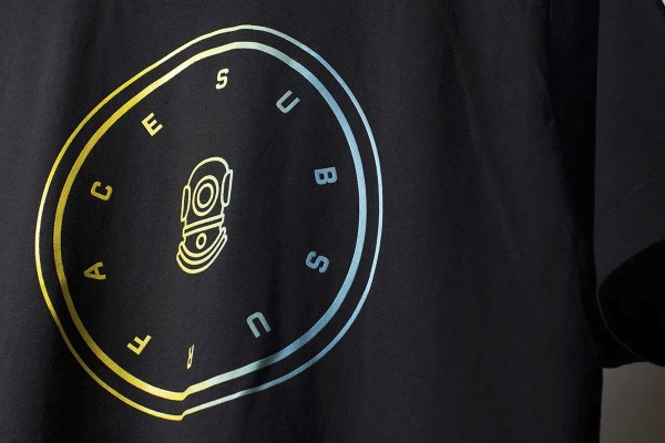 Subsurface Cali Fade Tee - Black