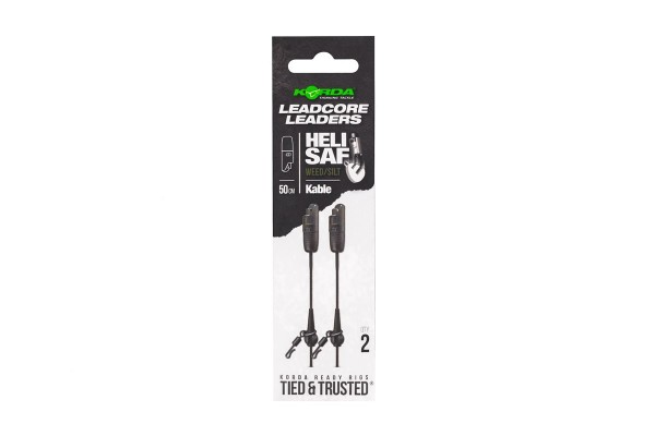 Korda Kable Leadcore Leaders Heli Safe 50cm