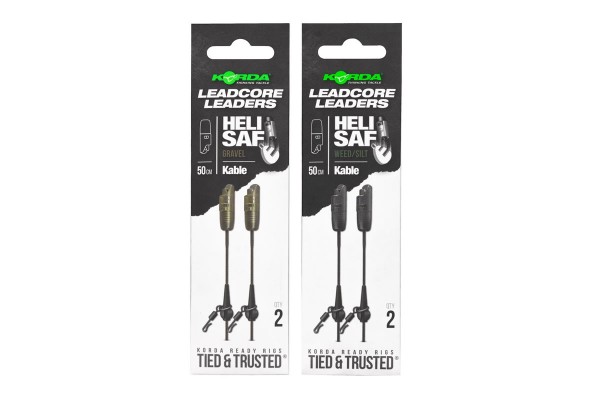 Korda Kable Leadcore Leaders Heli Safe 50cm