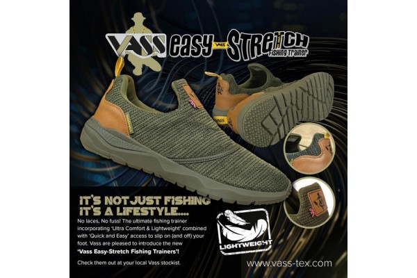 Vass Easy Stretch Fishing Trainers