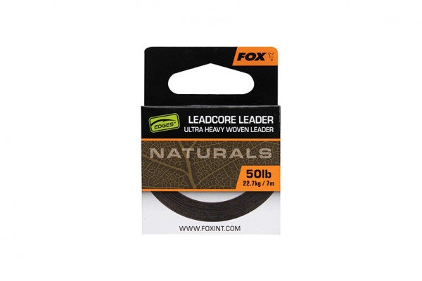 Fox Edges Naturals Leadcore 7m 50lb