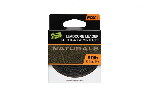 Fox Edges Naturals Leadcore 25m 50lb
