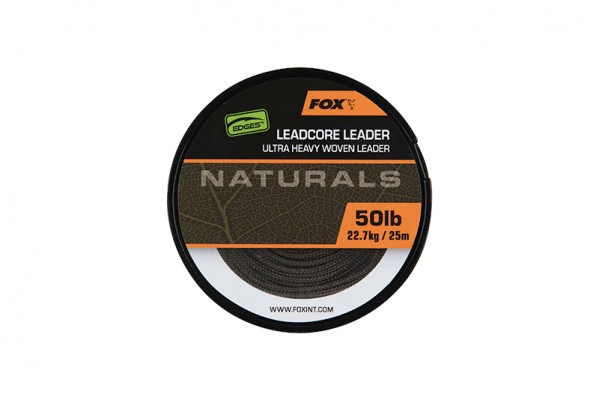 Fox Edges Naturals Leadcore 25m 50lb