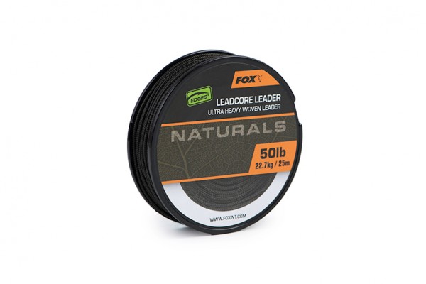 Fox Edges Naturals Leadcore 25m 50lb