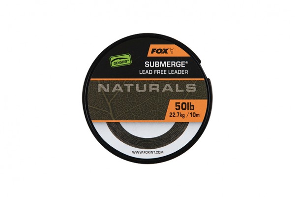 Fox Edges Naturals Submerge Leader 10m