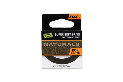 Fox Edges Naturals Super Soft Braid 20m