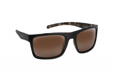 Fox Avius Black Camo Sunglasses - Brown Lens