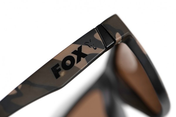 Fox Avius Camo Black Sunglasses - Brown Lens