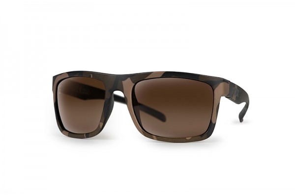 Fox Avius Camo Black Sunglasses - Brown Lens
