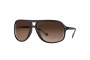 Fox AV8 Black & Camo Sunglasses - Brown Lens