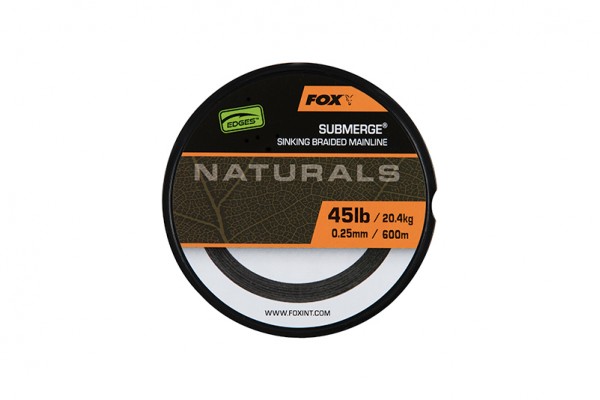 Fox Edges Naturals Submerge Braid 600m