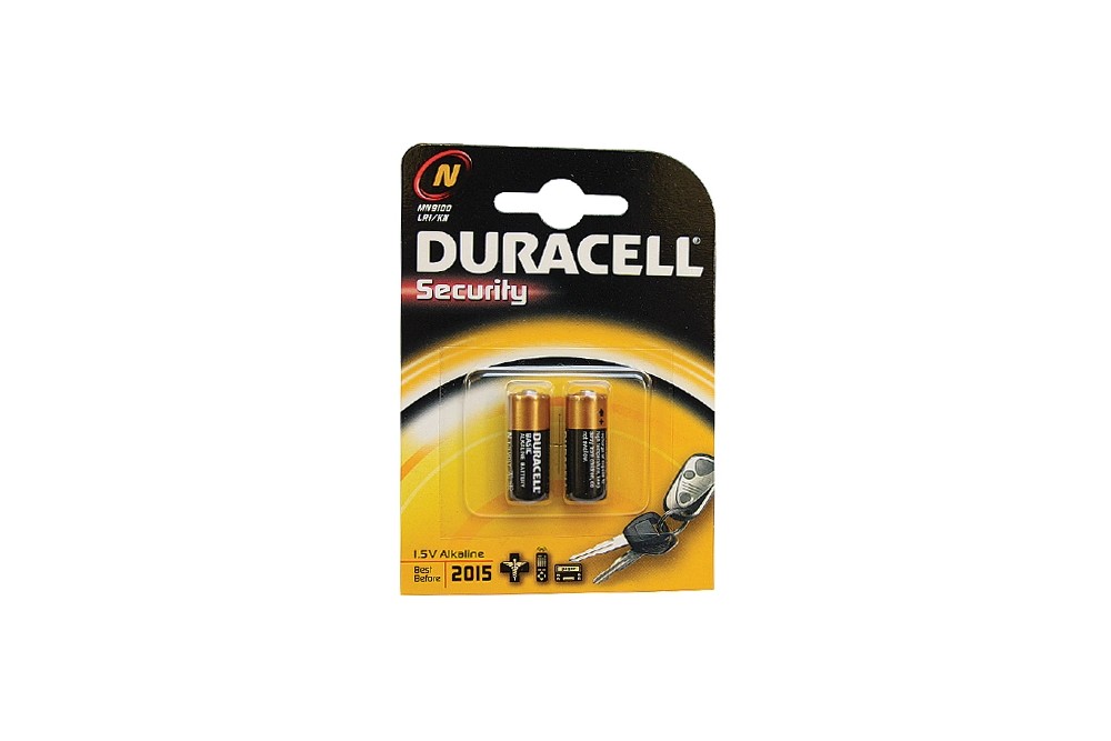 DURACELL® Batterien Lady LR1 N, Spannung 1,5 V, Kapazität 0,880 Ah, Alkaline, 2 Stück in