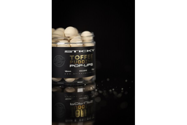 Sticky Baits x Johnson Ross Sticky Toffee Pudding Pop Ups 14mm