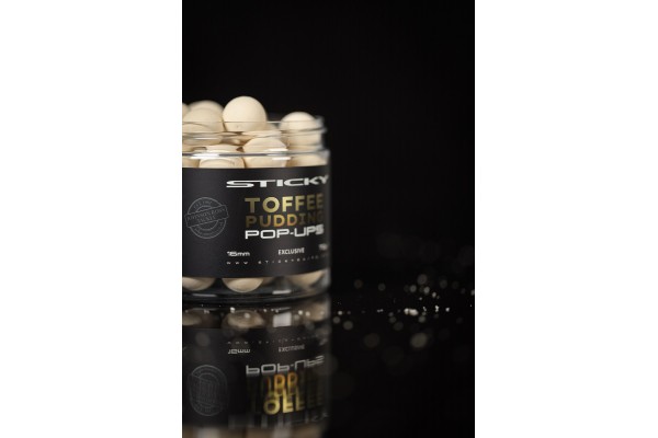 Sticky Baits x Johnson Ross Sticky Toffee Pudding Pop Ups 14mm