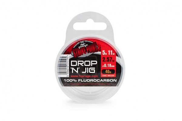 Fox Rage Strike Point Drop N Jig Fluorocarbon