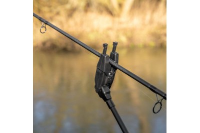 Aluminum Carp Fishing Rod Holder Ground Pole Stand with Bites Alarm  Indicator