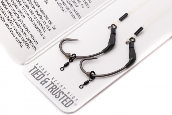 Korda Spinner Rig Spinner Ready Tied Rigs x 2