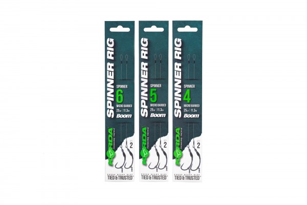 Korda Spinner Rig Spinner Ready Tied Rigs x 2