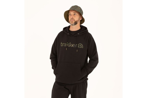 Trakker CR Logo Hoody Black Camo