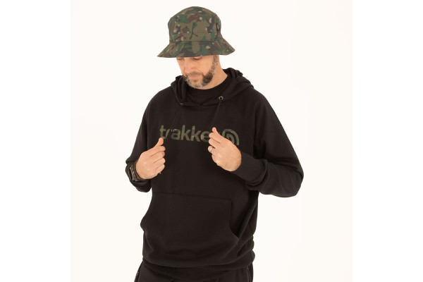 Trakker CR Logo Hoody Black Camo