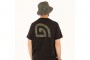 Trakker CR Logo T-Shirt Black Camo